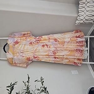 Pink Lily tie back dress